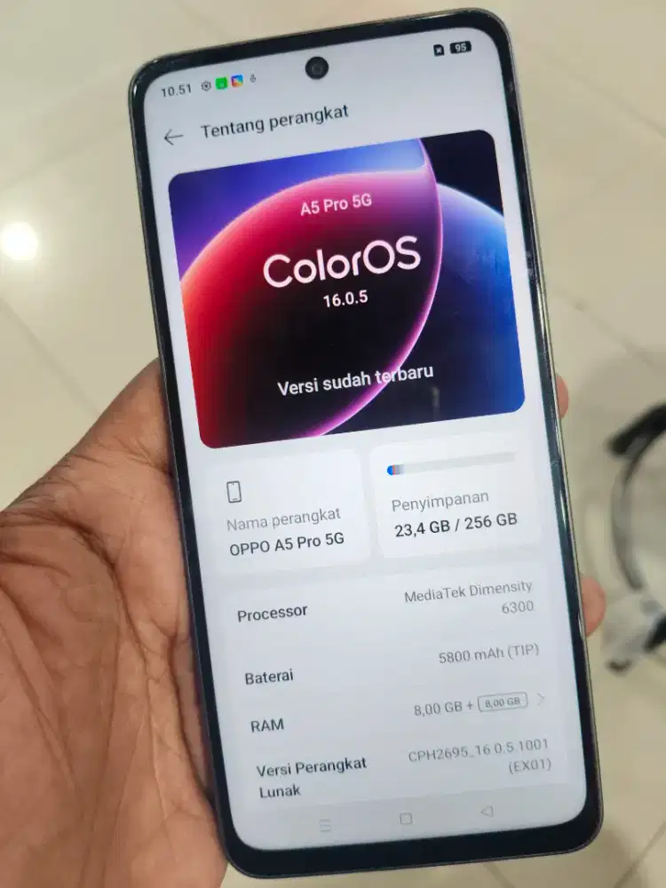 Oppo A5pro HP only