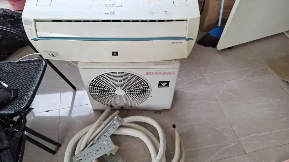 Jual AC Sharp 1/2 PK dingin Normal