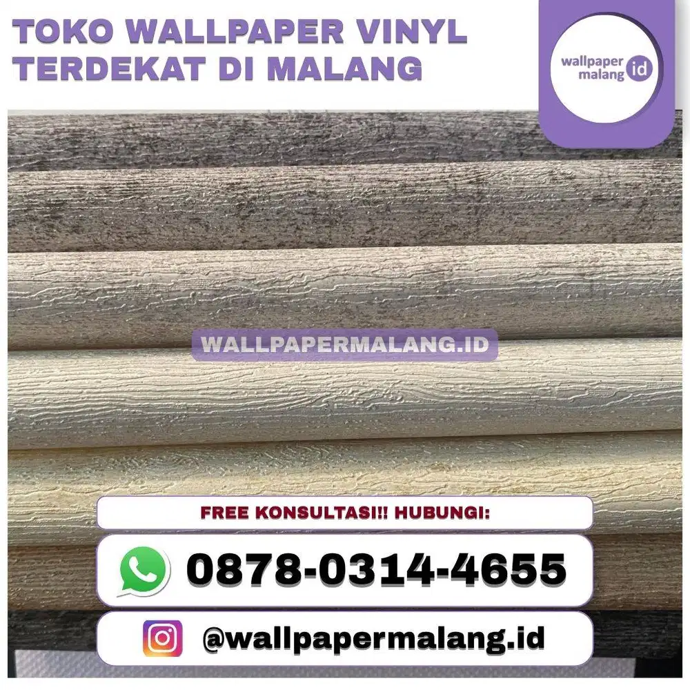 TOKO WALLPAPER VINYL TERDEKAT DI MALANG