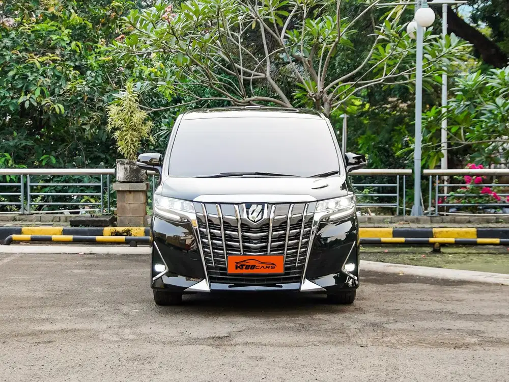 TOYOTA ALPHARD 2.5 G ATPM (PILOT SEAT) AT 2018 BLACK ON BEIGE