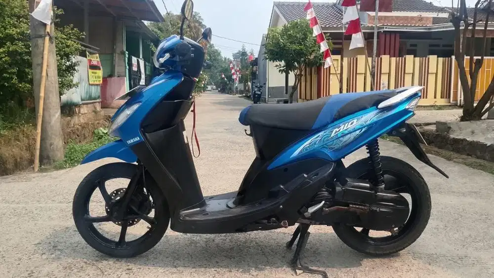 58@:PJK ON DKI YAMAHA MIO SMILE BIRU 2012