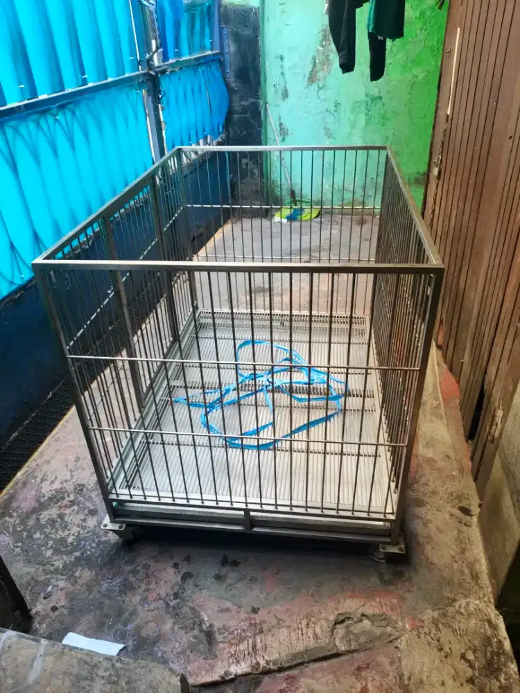 Di jual kandang anjing stainless