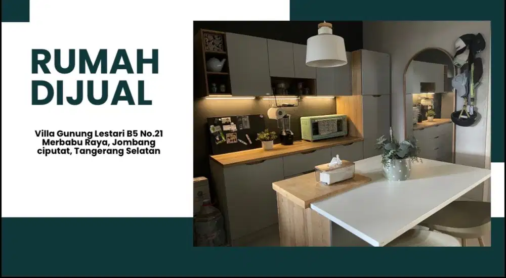Rumah Dijual Kawasan Bintaro