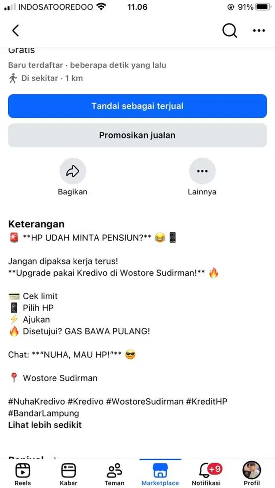 Kredit iPhone terbaru atau second cuma disini