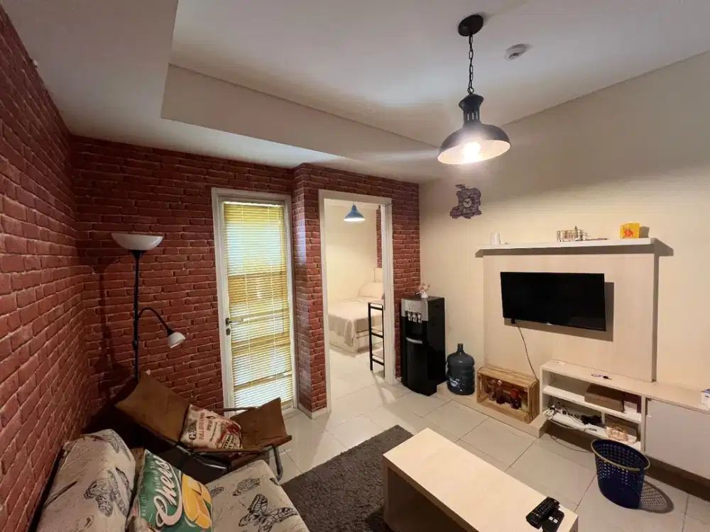 Sewa Apartemen Parahyangan Residence Tipe 1 Bed Room, Furnished, Bagus