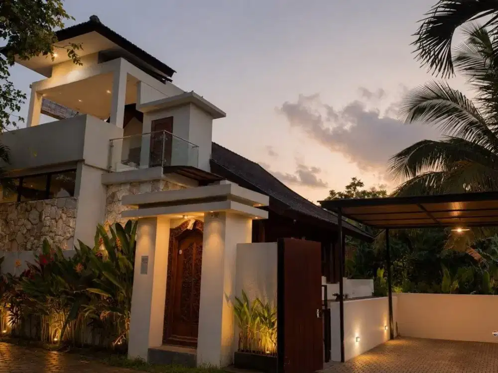 Luxury 3-Bedroom Villa For Rent In Ubud With Rice Field View