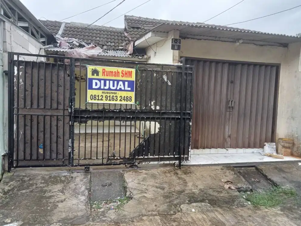 DIJUAL CEPAT RUMAH PLUS KIOS