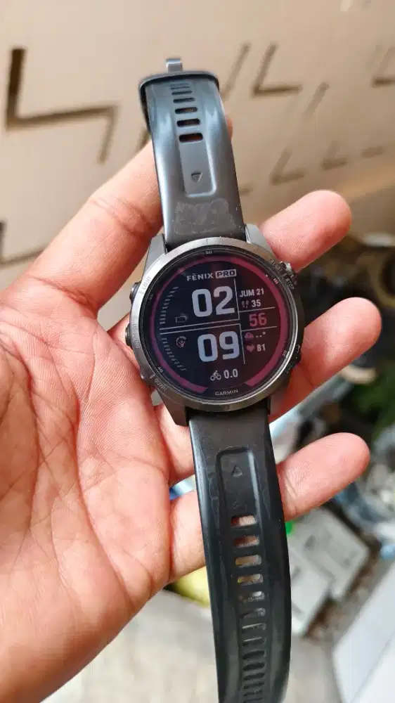Garmin fenix 7s pro sapphire solar