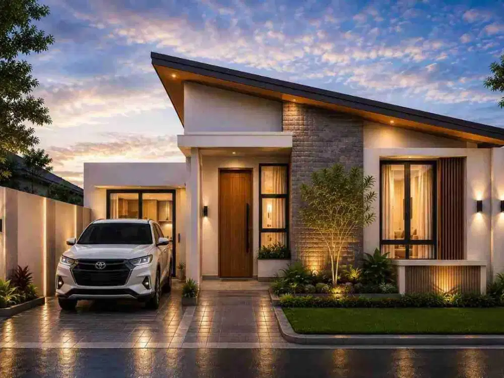 Rumah Baru Cluster Modern Sukoharjo Kota
