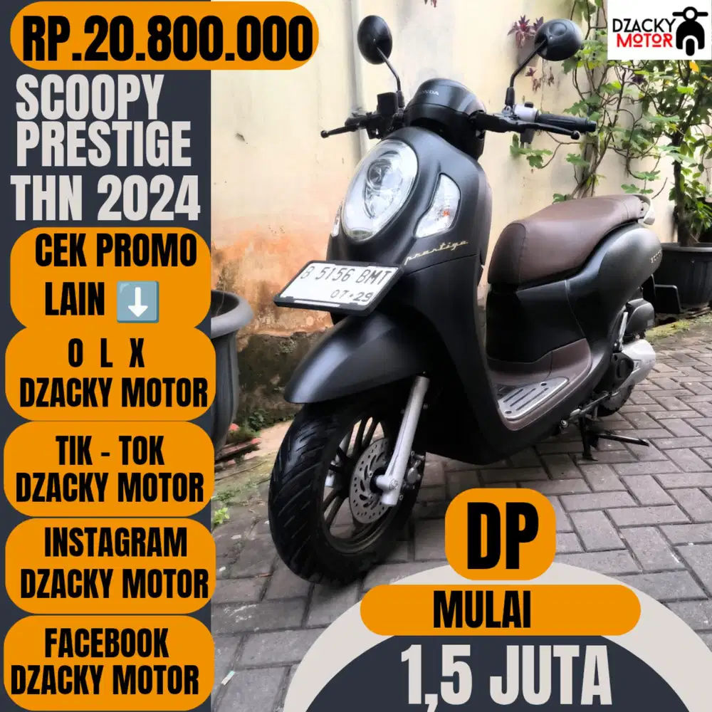 SCOOPY PRESTIGE 2O24 SECOND LIKE NEW