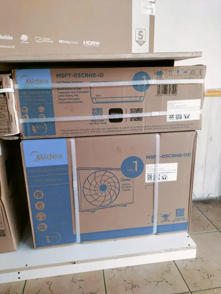 AC MIDEA 1/2PK GARANSI RESMI