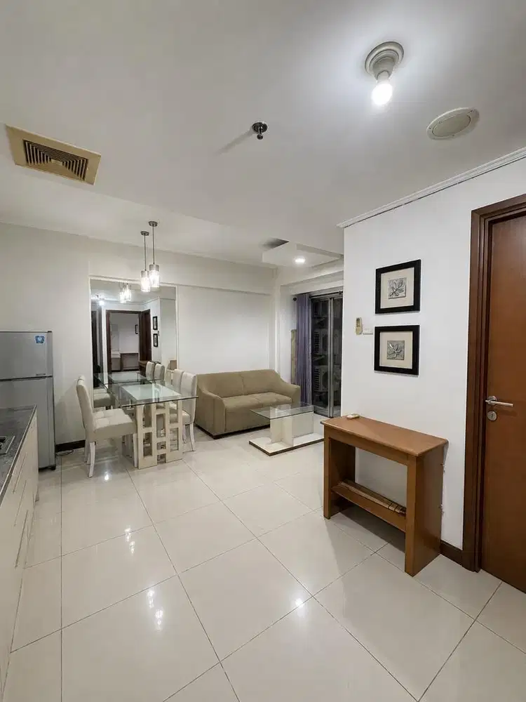 DISEWAKAN APARTEMEN WATERPLACE TOWER F – 2BR FULL FURNISHED Murah!