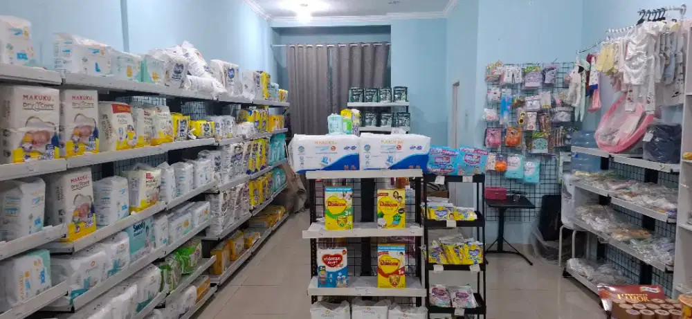 DIJUAL PAKET PERLENGKAPAN TOKO BAYI / TOKO SUSU SIAP PAKAI