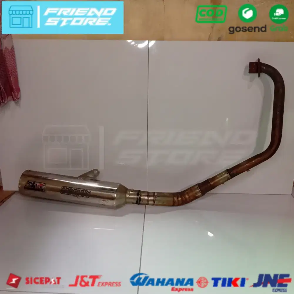 KNALPOT BEE RACING EXHAUST ORIGINAL (SECOND)
