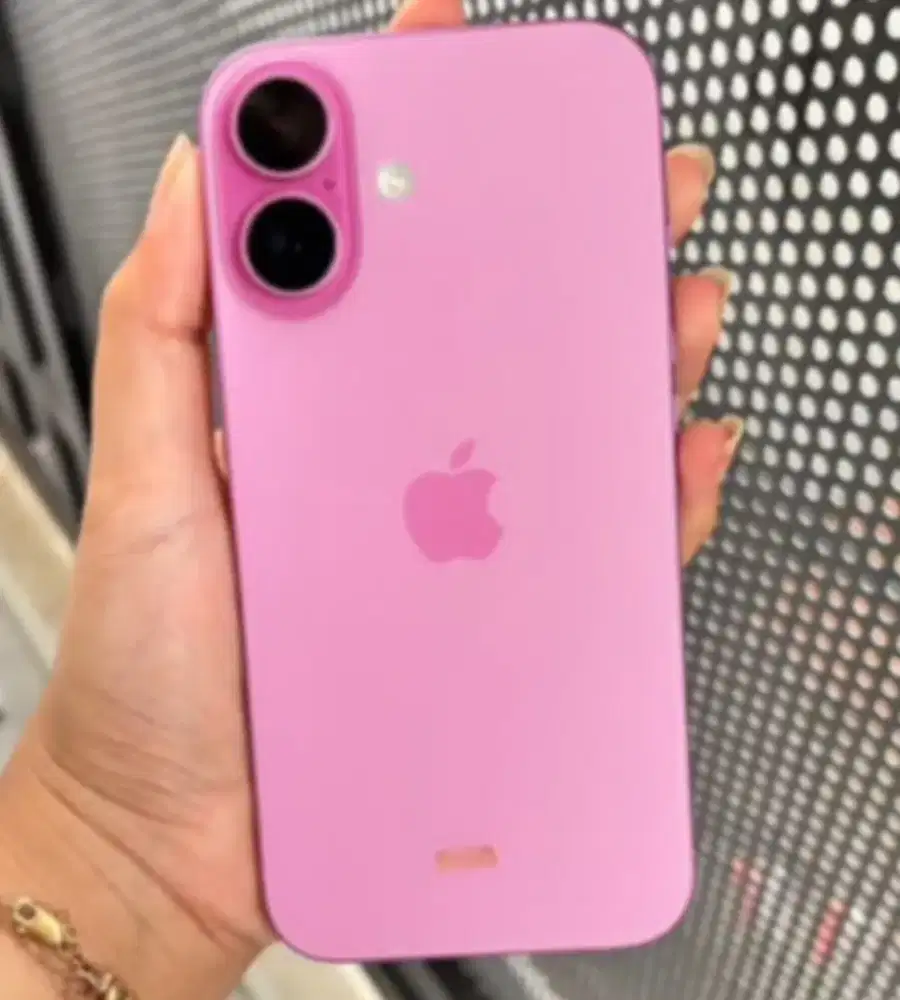 Iphone 16 128GB Pink Ex Resmi iBox BH 89 MULUSSS Fullset Ori