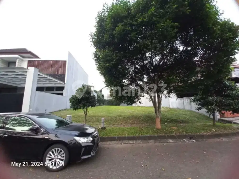 Tanah Kavling di Dalam Komplekyg Lokasinya Sangat Strategis Cocok untuk Rumah untuk Keluarga Besar di BSD, Tangsel