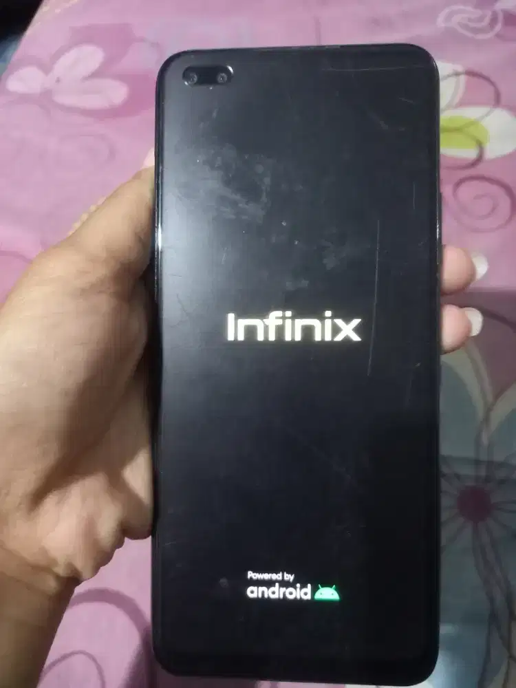 Infinix note 8, blue, ram 6