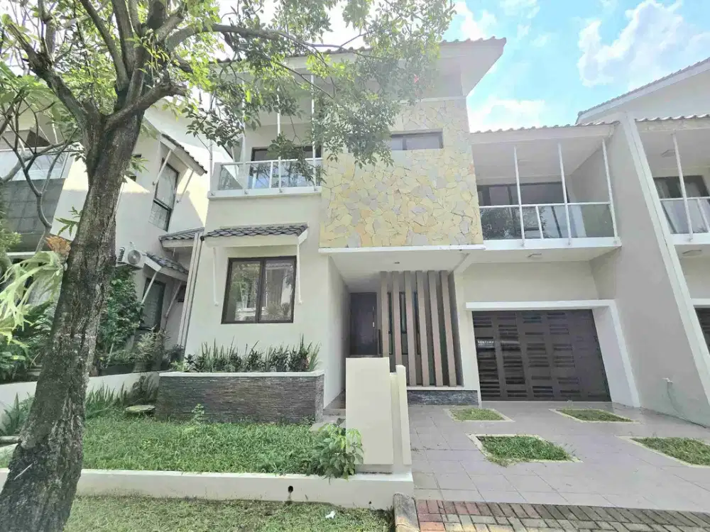 Dijual rumah cluster premium siap huni di Kebayoran Bintaro