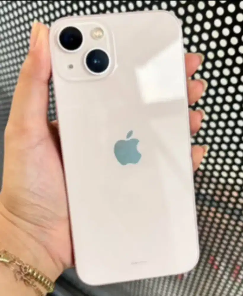 Iphone 13 128GB Pink Ex Resmi iBox MULUSSS BH 84 Fullset ORI