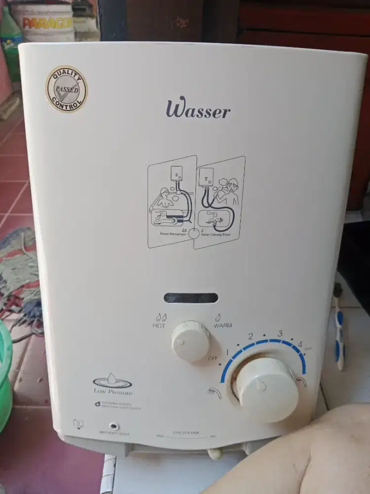 Jual cepat sebuah Water Heater merk WASSER