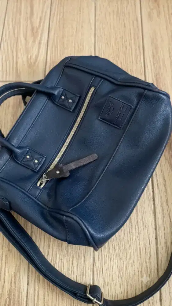 anello sling bag blue
