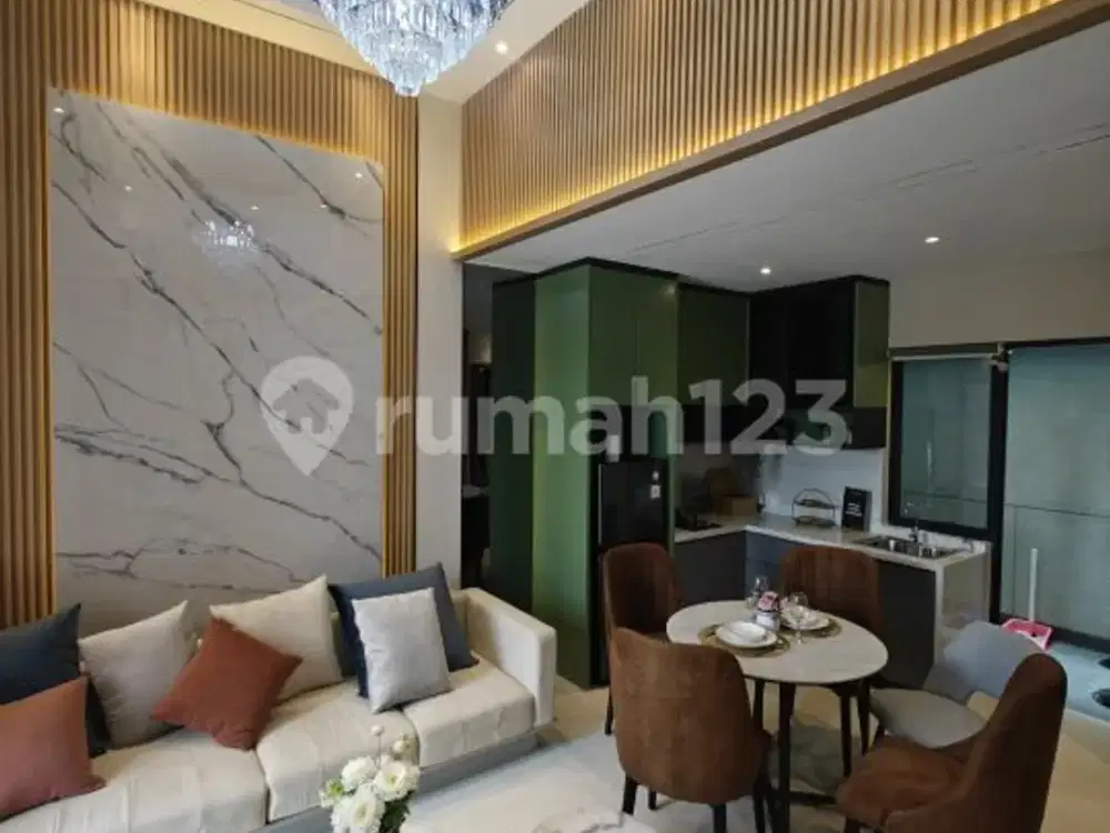 Brand New 3 Lantai Pacific Garden Puri Split Level High Ceiling Akses 4 Tol