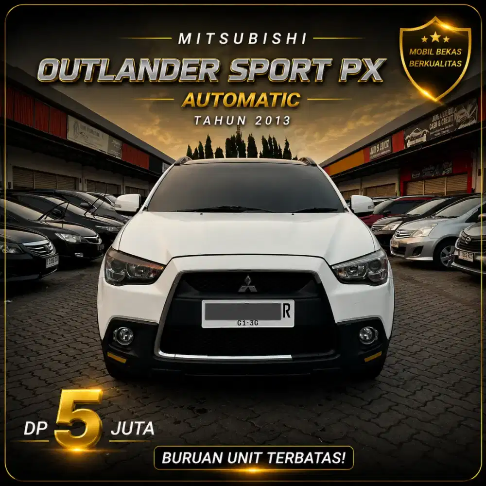 MITSUBISHI OUTLANDER SPORT PX AT 2013 - MOBIL BEKAS