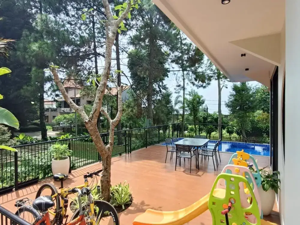 Villa Cantik di Triniti Lembang Sudah Berjalan