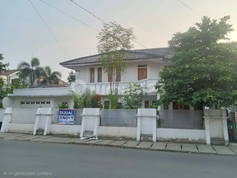 Investasi! Rumah Hoek LT 412 M² Kav Dki, Cocok Usaha, Harga Nego Nilai Tanah