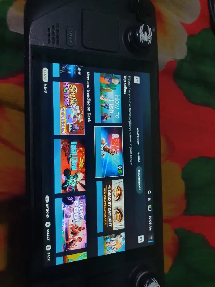 Steam deck LCD 16/512gb Masih Mulus