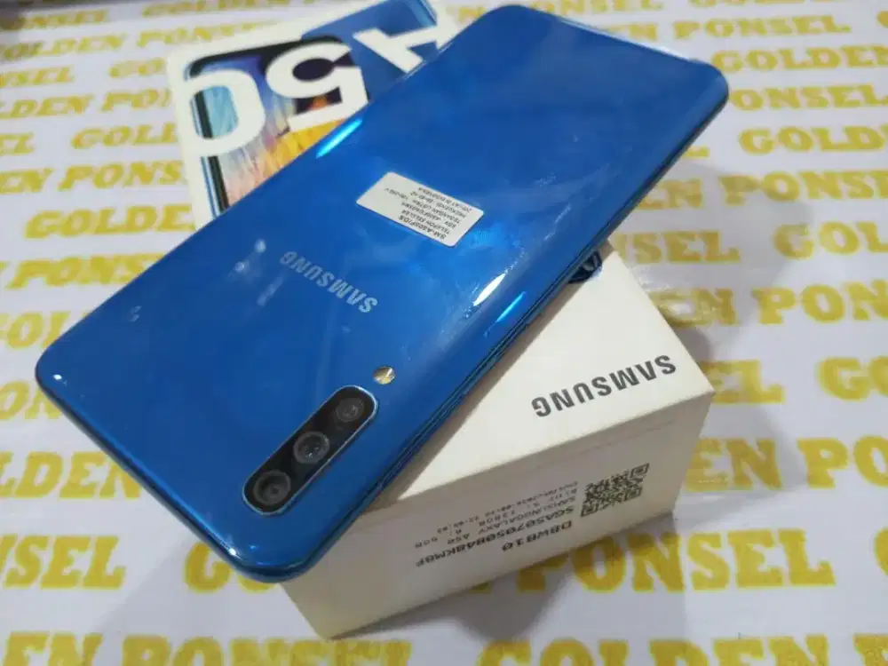 Galaxy A50-Amoled.4G.Ram 6/128GB.ORI #GOLDEN PONSEL
