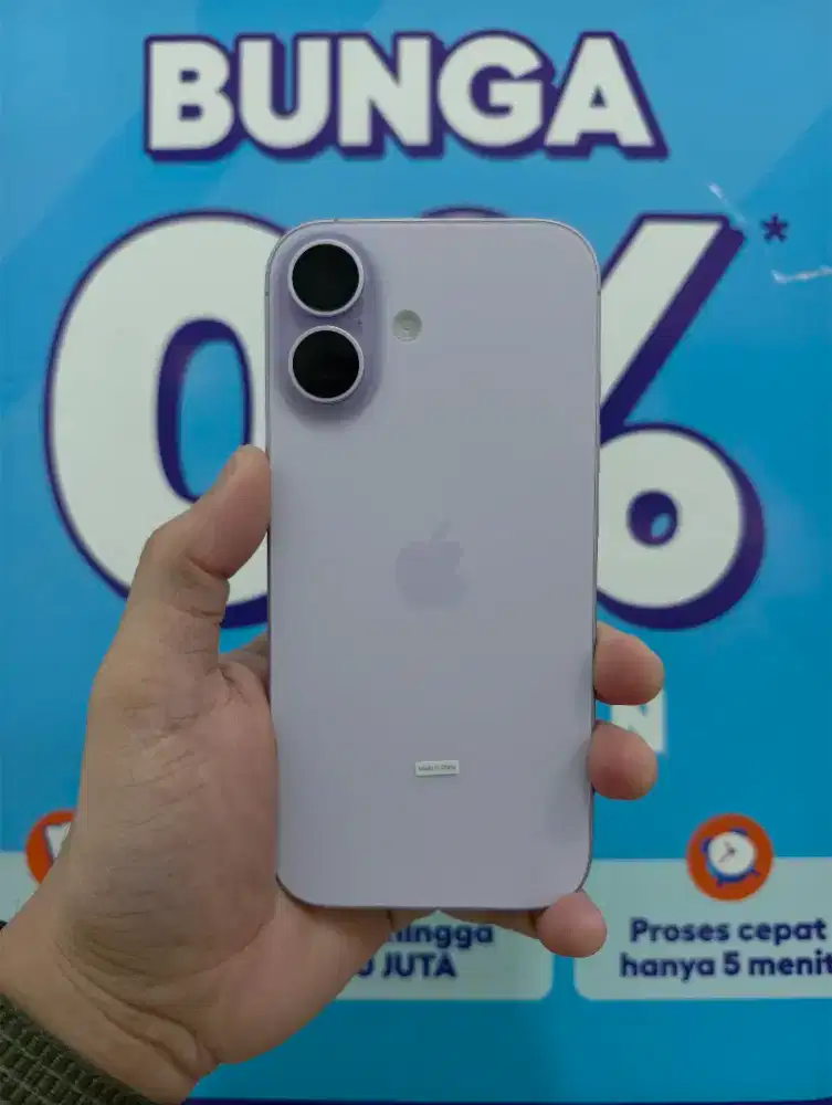 iPhone 17 256GB iBox PA/A , Lavender Garansi Panjang