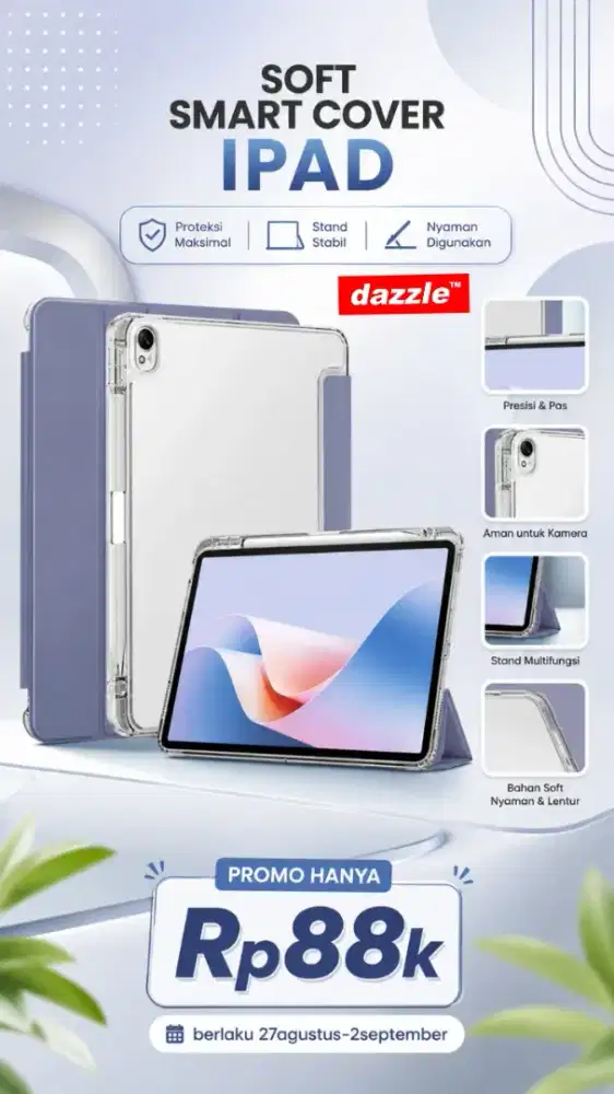 Soft Smart Cover Ipad/ Tab