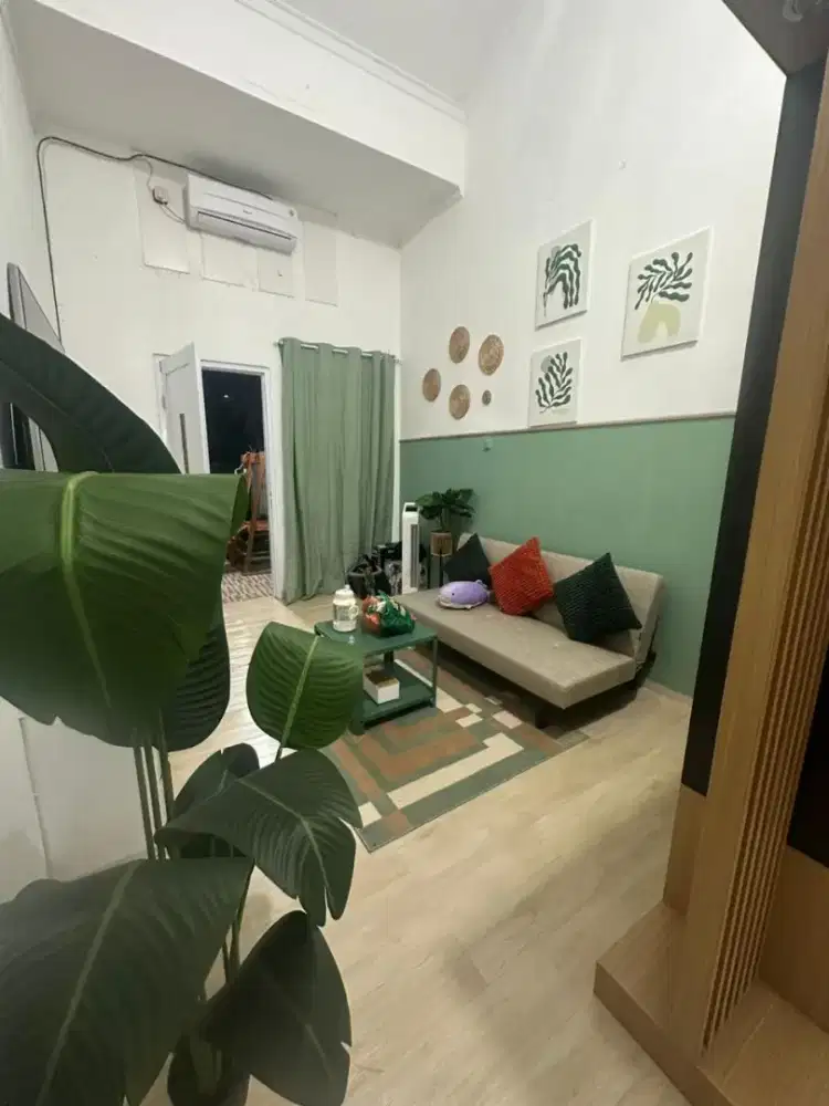 Dikontrakan rumah furnish ifolia harapan indah 2 bekasi rapi siap huni