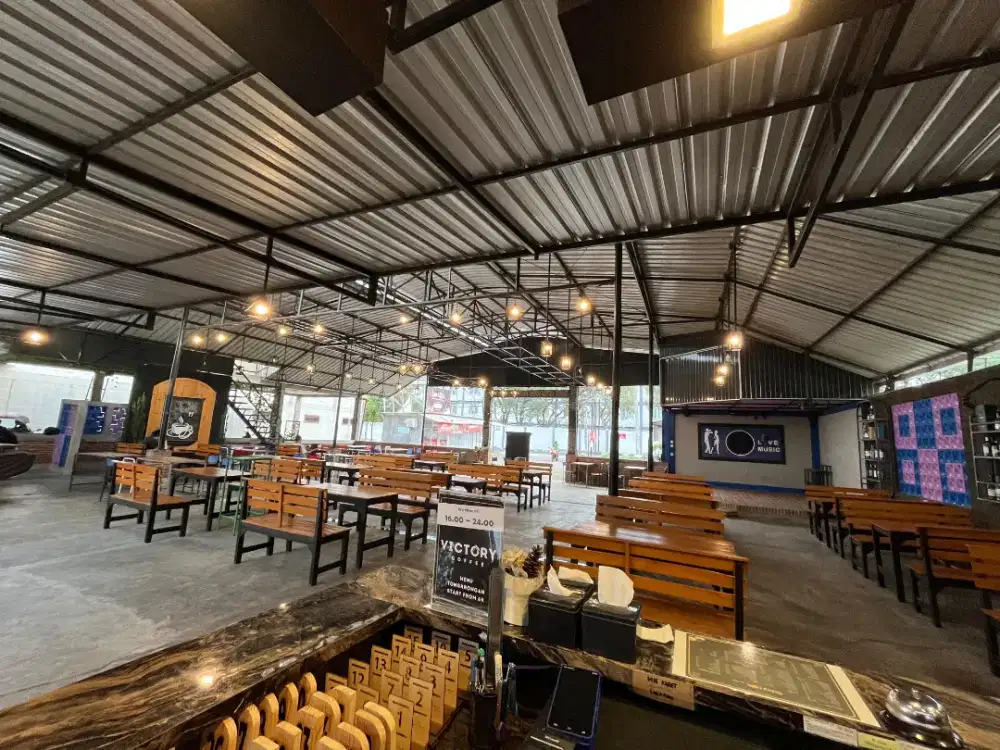 Jual meja kursi warkop / cafe ( borongan )