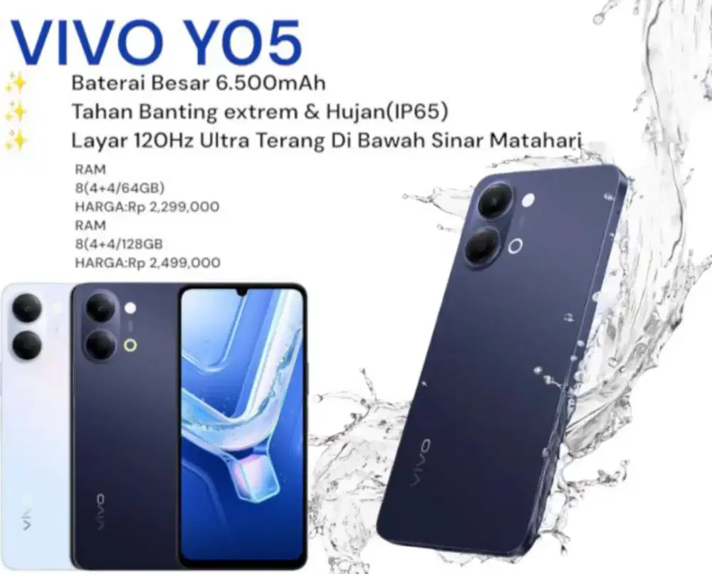 Vivo y05, vivo y11d,vivo y31d pro, vivo y500