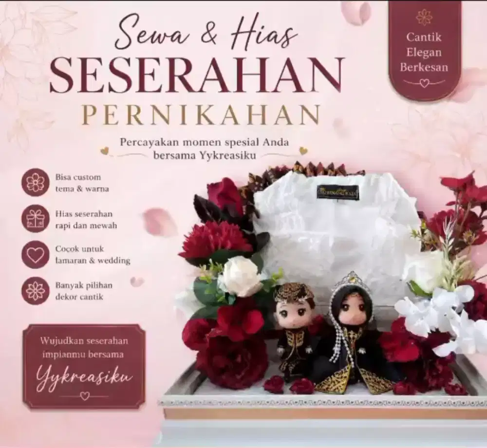 Jasa Hias Hantaran Pernikahan Profesional