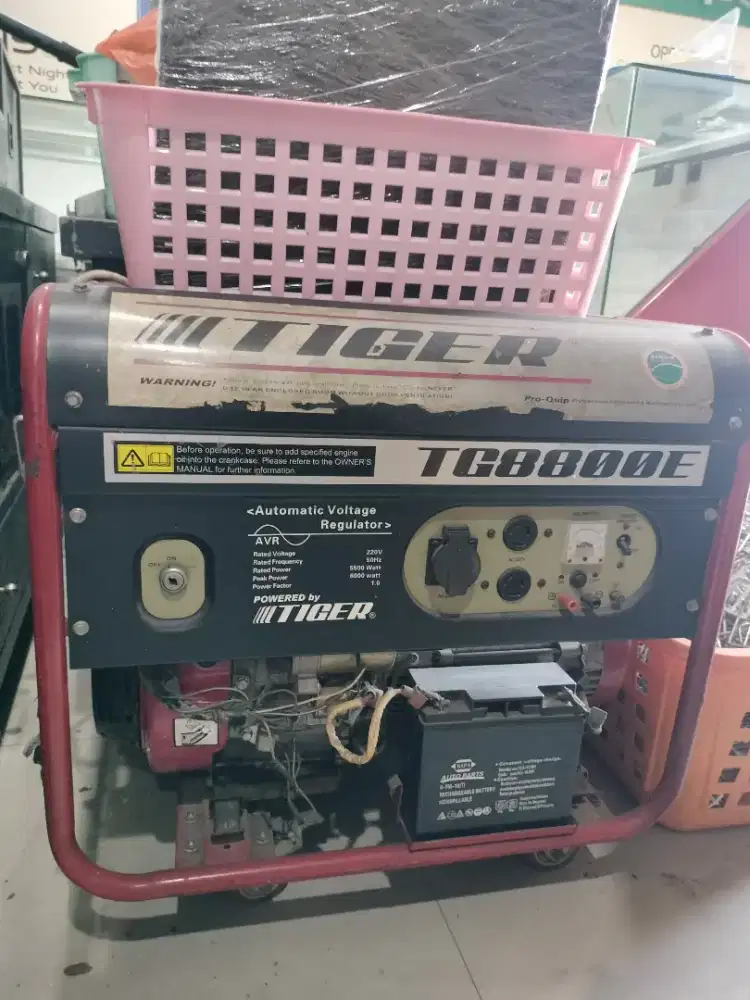 Jual genset tiger bekas