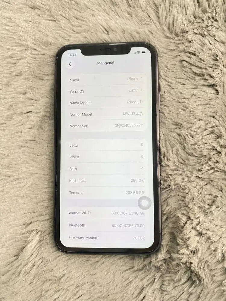 iPhone 11 - 256Gb - inter