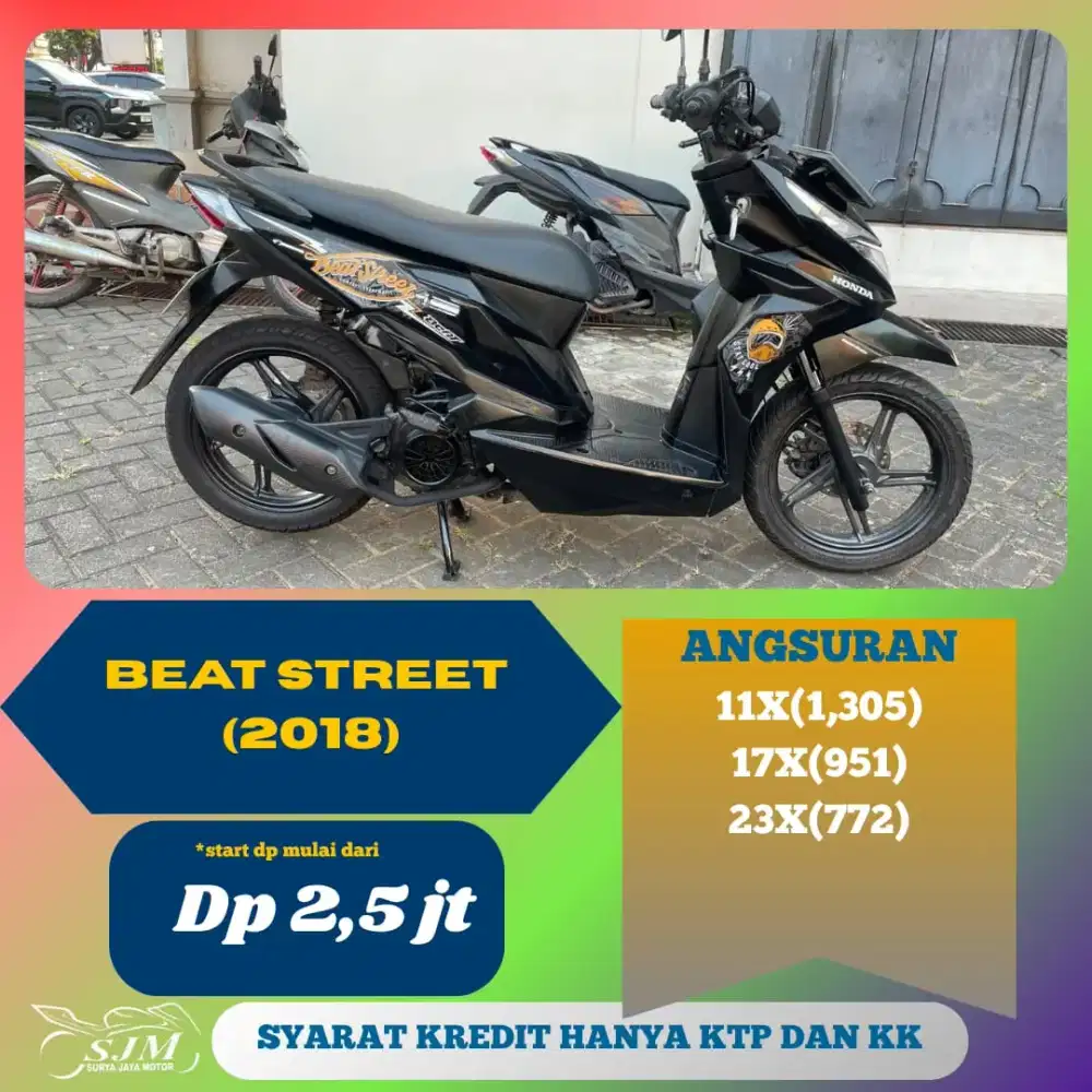HONDA BEAT STREET 2018 MESIN HALUS