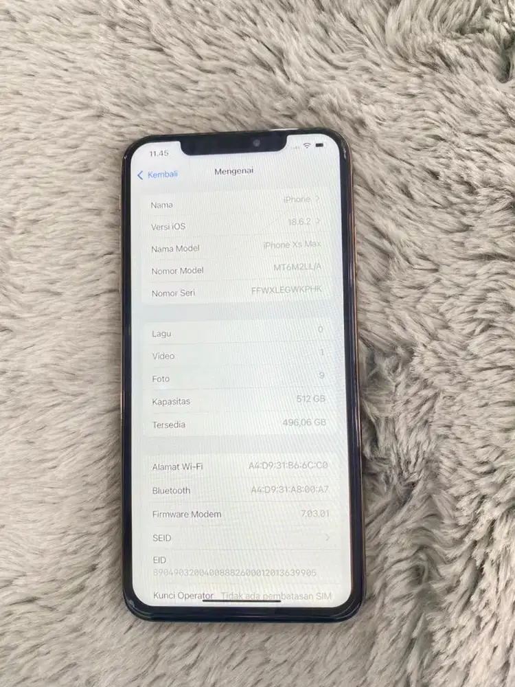 iPhone Xs Max - 512Gb - inter