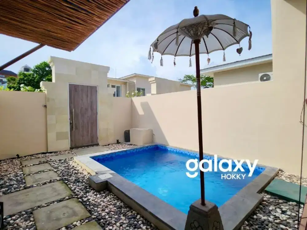 RESORT STYLE LIVING WITH PRIVATE POOL FOR SALE IN DHARMAWANGSA NUSA DUA BADUNG