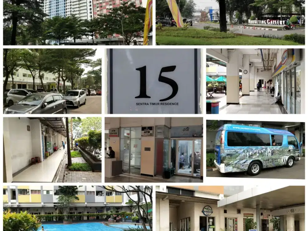 Dijual Apartemen 2BR Sentra Timur Residence Siap Huni Di Cakung