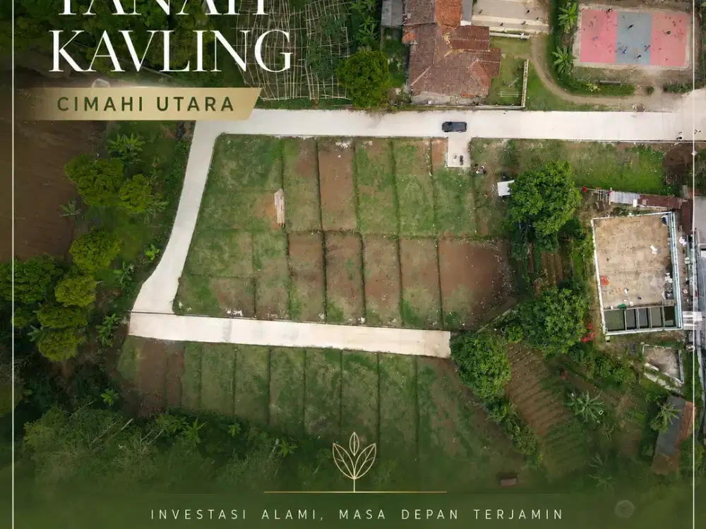 Tanah Kavling Cimahi Utara Dekat Alam Wisata | Siap Bangun & SHM