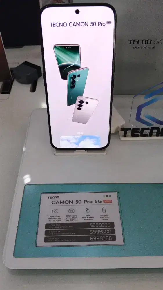 TECNO CAMON PRO 5 G , CUKUP KTP AJA BISA KREDIT
