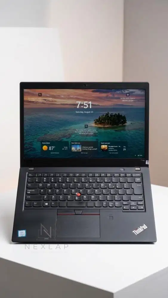 LAPTOP LENOVO THINKPAD T480s CORE I5 GEN 8 / LAPTOP KERJA KULIAH