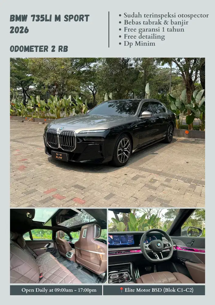 [ODO 2rb] BMW 735Li M Sport 2026