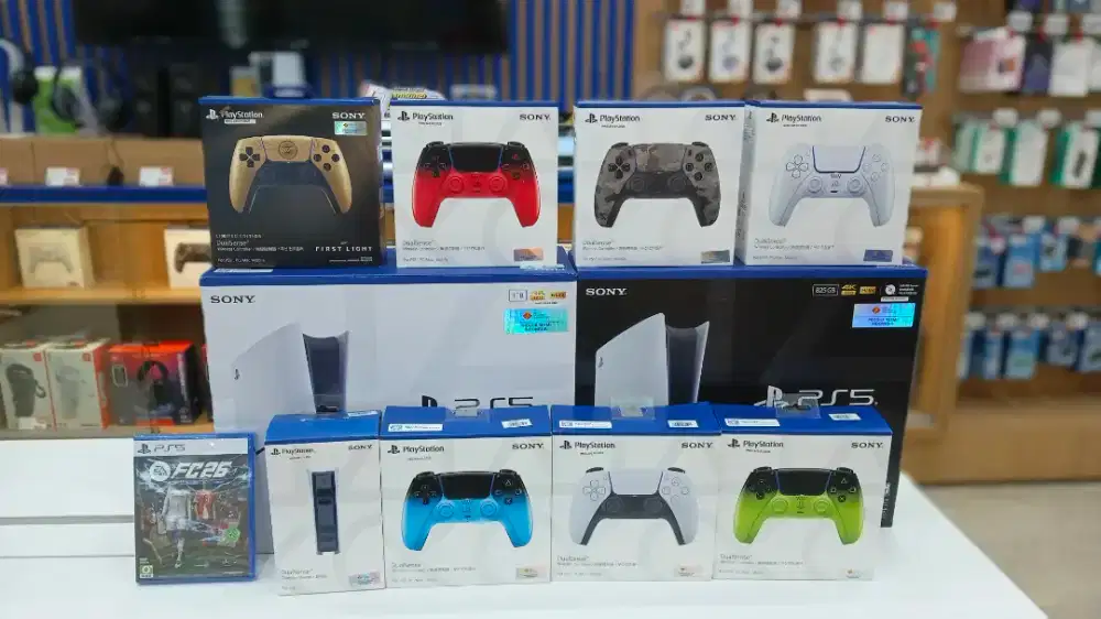 PlayStation5 Slim Digital Dan PlayStation5 Slim Disc