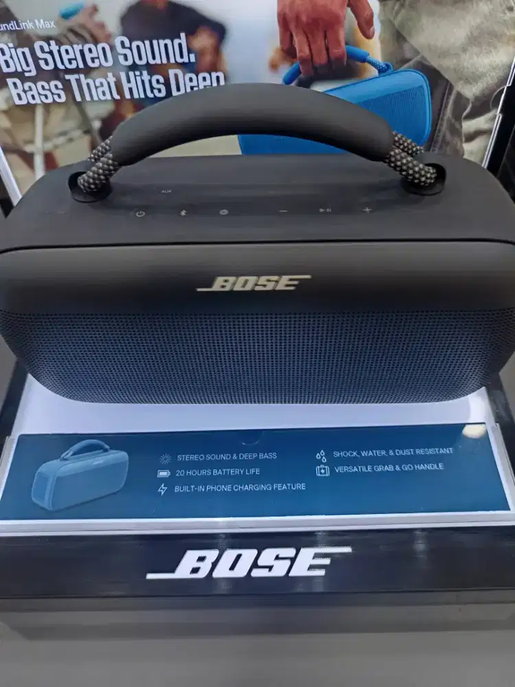 Promo cicilan tanpa kartu kredit Bose Soundlink max portable speaker
