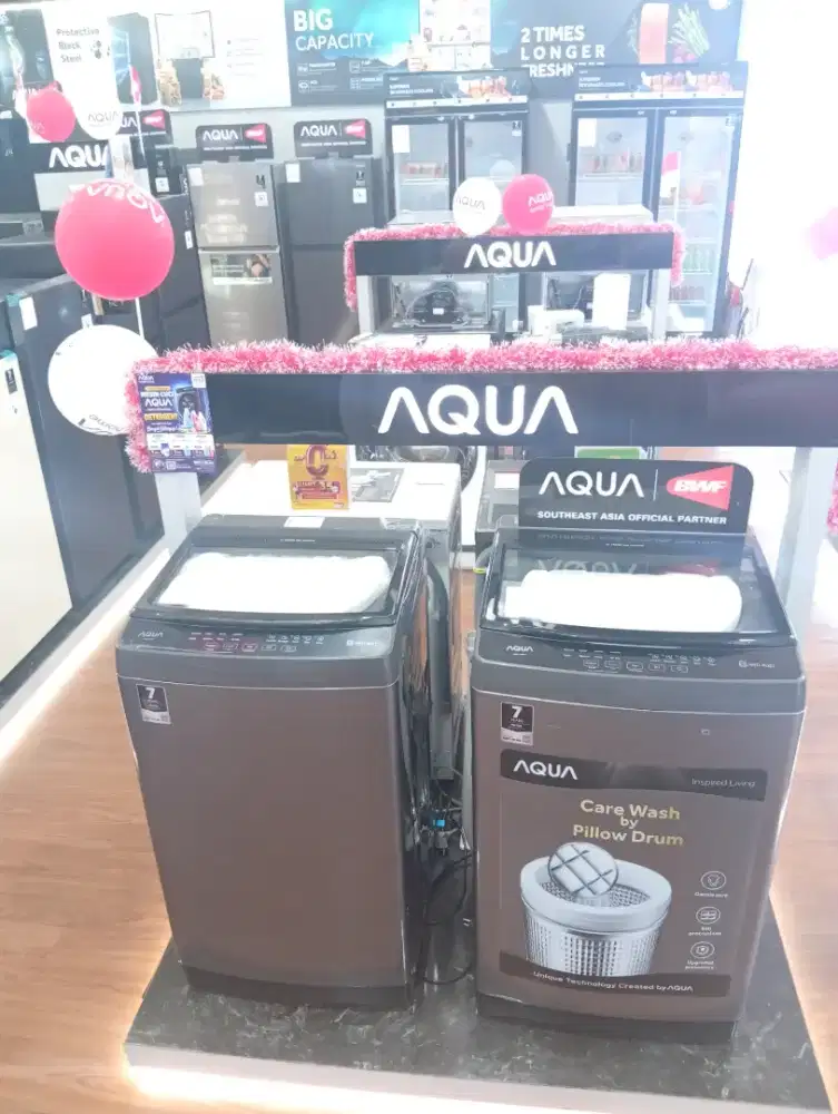 HOT PROMO MESIN CUCI AQUA TERMURAH 2 JUTAAN TERBARU BERGARANSI RESMI